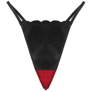 Leather G-string Panties #6016